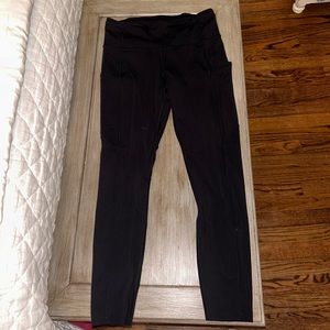 Lululemon Fast and Free Tight 25” (Black Size 6)